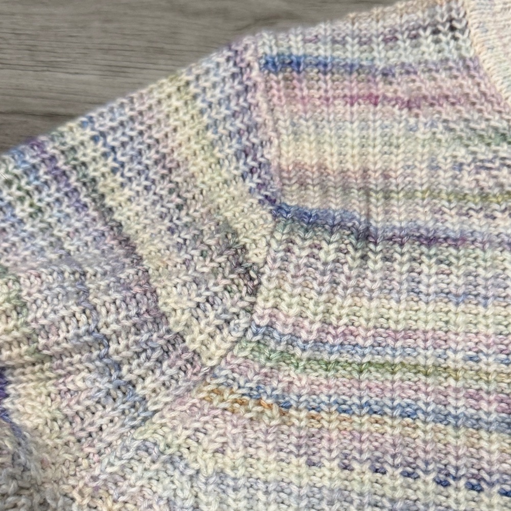 J. Crew Pastel Multicolor Stripe Crewneck Sweater - Women's - Picture 3 of 5